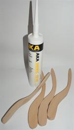 <b>Fuge glittepinde s�t m. 4 stk.</b>